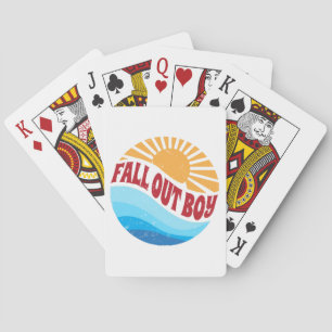 Lovely Name Flowers Fall Out Proud Classic StylesL Playing Cards
