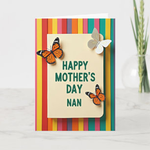 Lovely Nan Mothers Day Card