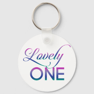 Lovely One Key Ring