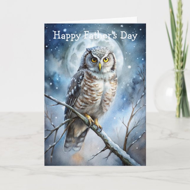 Lovely Owl Card (Front)