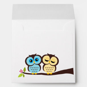 Lovely Owls Envelopes