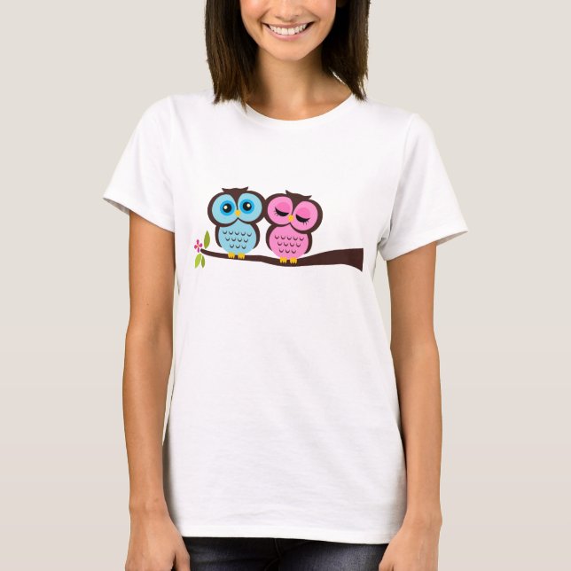 Lovely Owls T-Shirt (Front)