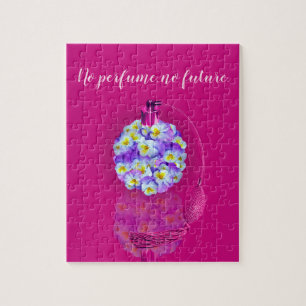 Lovely Pansy Atomizer Jigsaw Puzzle