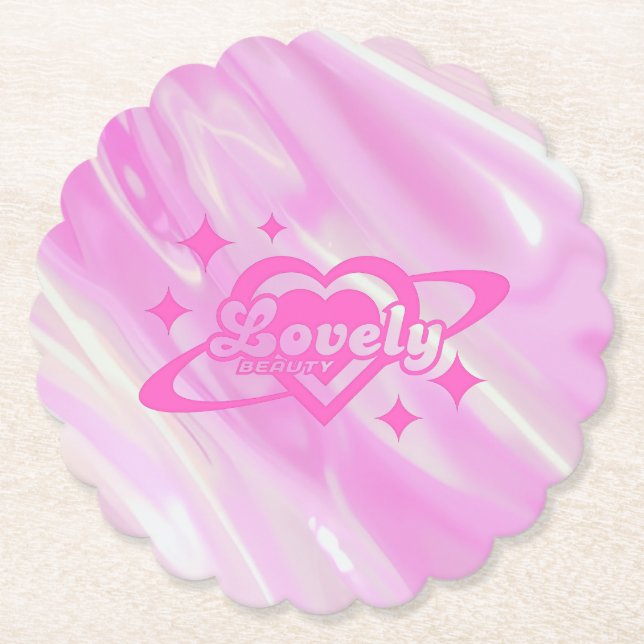 Lovely Paper Coaster (Front)