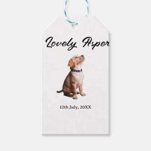 lovely pet name date photo bar drinks on us weddin gift tags