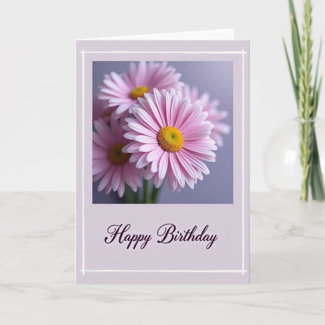 Lovely Petal Cluster Card (Front)