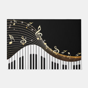 Lovely Piano Doormat, Piano Lover Gift Idea Doormat