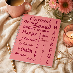Lovely Pink Affirmations Notebook