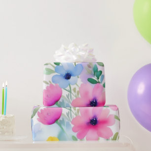 Lovely pink flowers Wrapping Paper