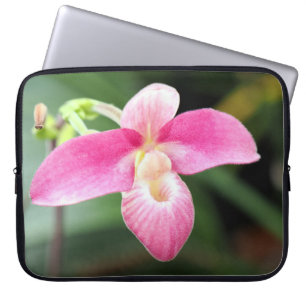 Lovely Pink Orchid Laptop Sleeve