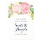 Lovely Pink Peony Welcome Sign (20x28)