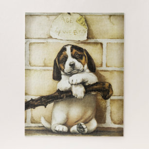 Lovely Puppy Jigsaw Puzzle