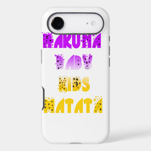 Lovely Purple and Yellow Hakuna Matata Baby Kids G