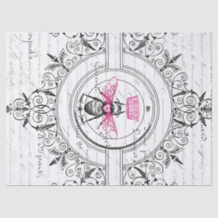 Lovely Queen Bee Decoupage Tissue Paper