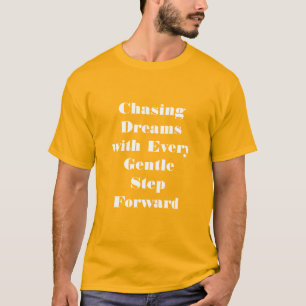 Lovely quoted tee shirt for men