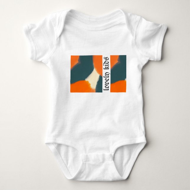 lovely rare kids baby bodysuit (Front)