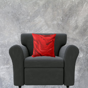 Lovely Red Aesthetic Gradient Cushion