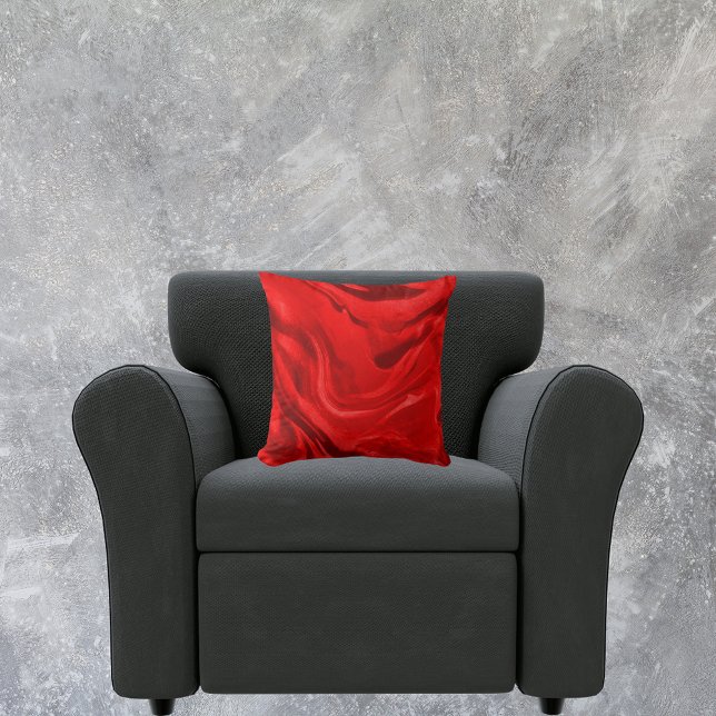 Lovely Red Aesthetic Gradient Cushion (Creator Uploaded)