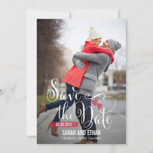 Lovely Request Save The Date - Editable Colour