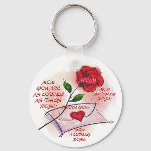 LOVELY ROSES! Key Chain