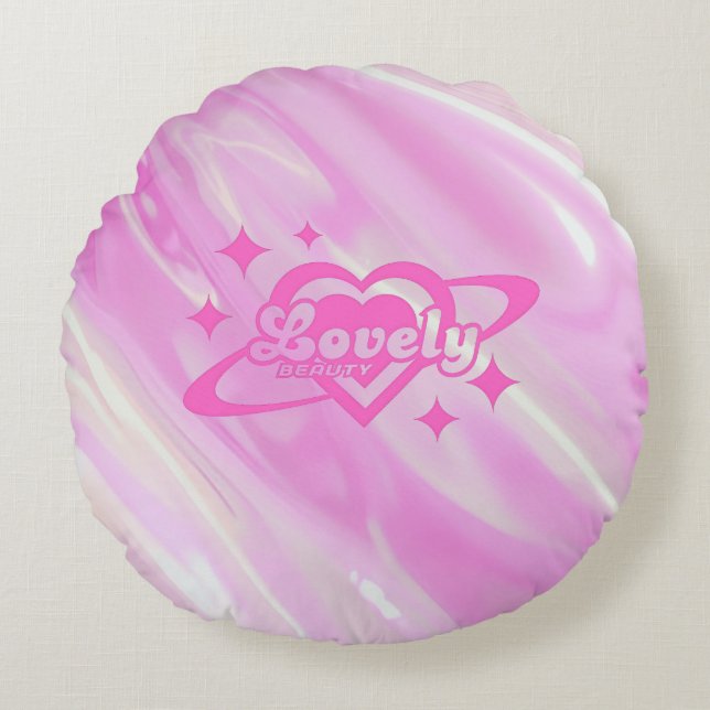 Lovely Round Cushion (Front)