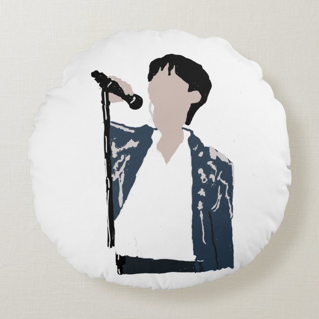 Lovely Runner Sunjae Round Cushion (Front)