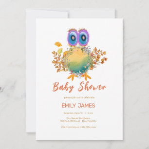 Lovely Save the Planet Baby Shower Invitation