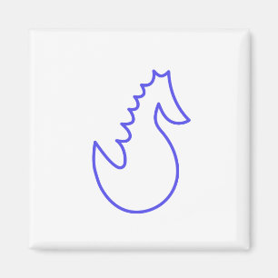 Lovely Seahorse Magnet