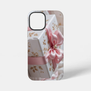 lovely silk pink gift box iPhone 12 mini case