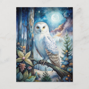 Lovely Snowy Owl Postcard