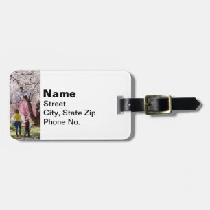 Lovely Spring Day For a Walk Luggage Tag