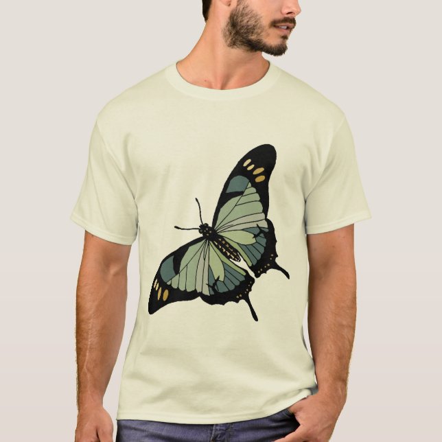 Lovely Swallowtail Butterfly T-Shirt (Front)