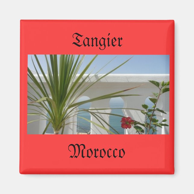 Lovely Tangier Magnet (Front)