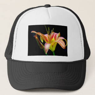 Lovely Tawny Daylily II Apparel and Gifts Trucker Hat