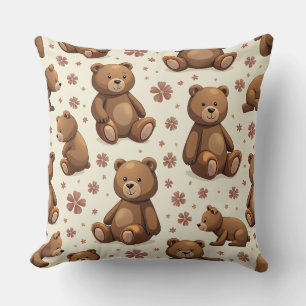 ♥ Lovely Teddy Bear Pillow Cushion♥
