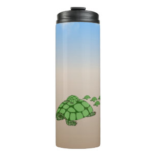 Lovely Terrapin Family Thermal Tumbler