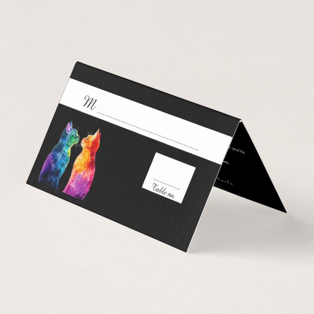 Lovely text at the back A Rainbow Love (Front)