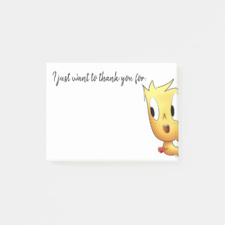 Lovely "thank you" post-it notes