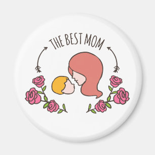 Lovely The Best Mum Mother's Day   Magnet