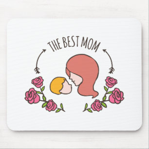 Lovely The Best Mum Mother's Day   Mousepad