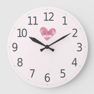 Lovely The Best Mum Mother's Day   Wall Clock