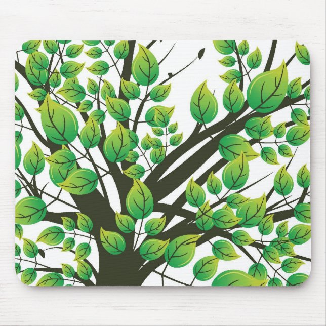 Lovely tree mouse pad (Front)