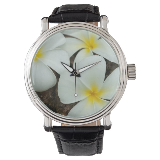 Lovely Tropical Blossoms In The South Pacific Watch (Front)