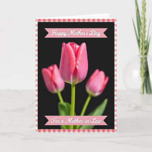 Lovely Tulip Mothers Day Card
