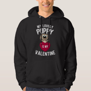 Lovely Valentine Cute Lab Hoodie
