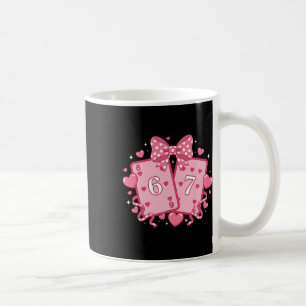 Lovely Valentine Six Seven Playing Cards Heart Wom Coffee Mug
