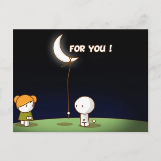 Lovely Valentine's Postcard For You (Front)