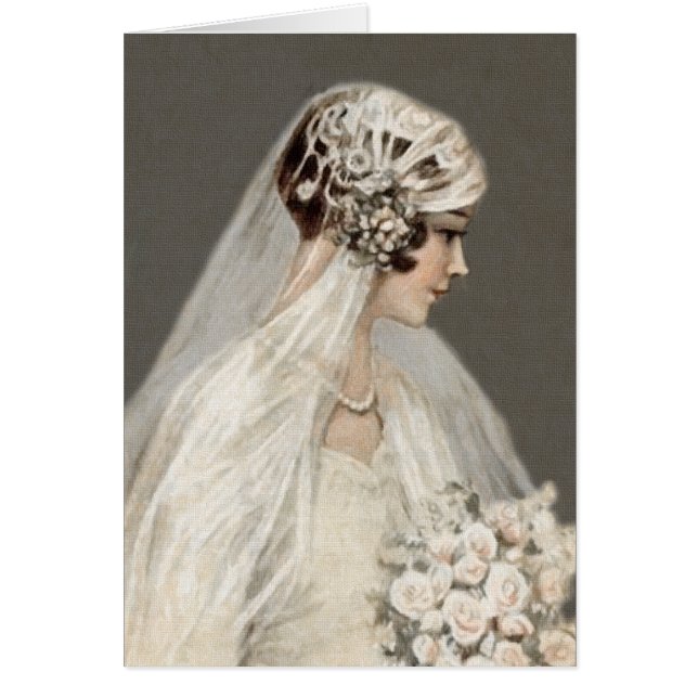 Lovely Vintage Bride, Grey (Front)