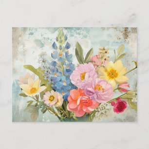 Lovely Vintage Floral Mother's Day Postcard