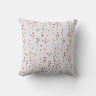 Lovely Vintage Soft Roses Floral Cushion